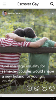 Escrever Gay Flipboard Mag WP