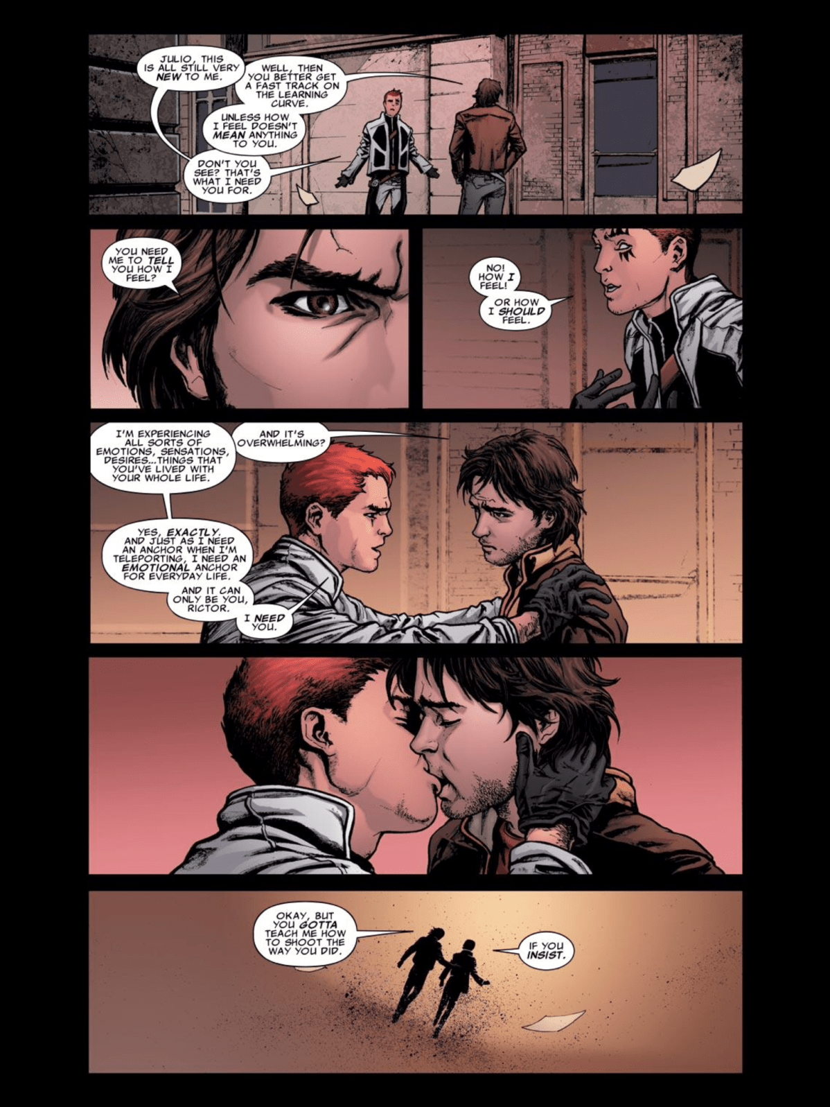 Marvel Comics Kiss gay LGBT