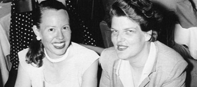 Del Martin & Phyllis Lyon lgbt couple casal