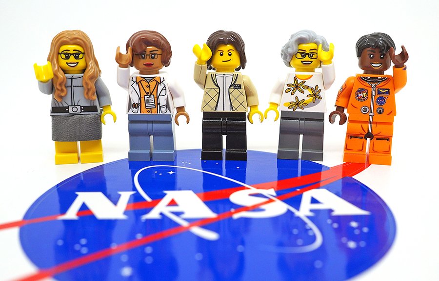 lego women nasa ciência educação feminismo mulheres