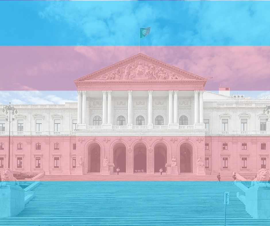 Assembleia da República Parlamento Trans Transgénero Transexual Portugal