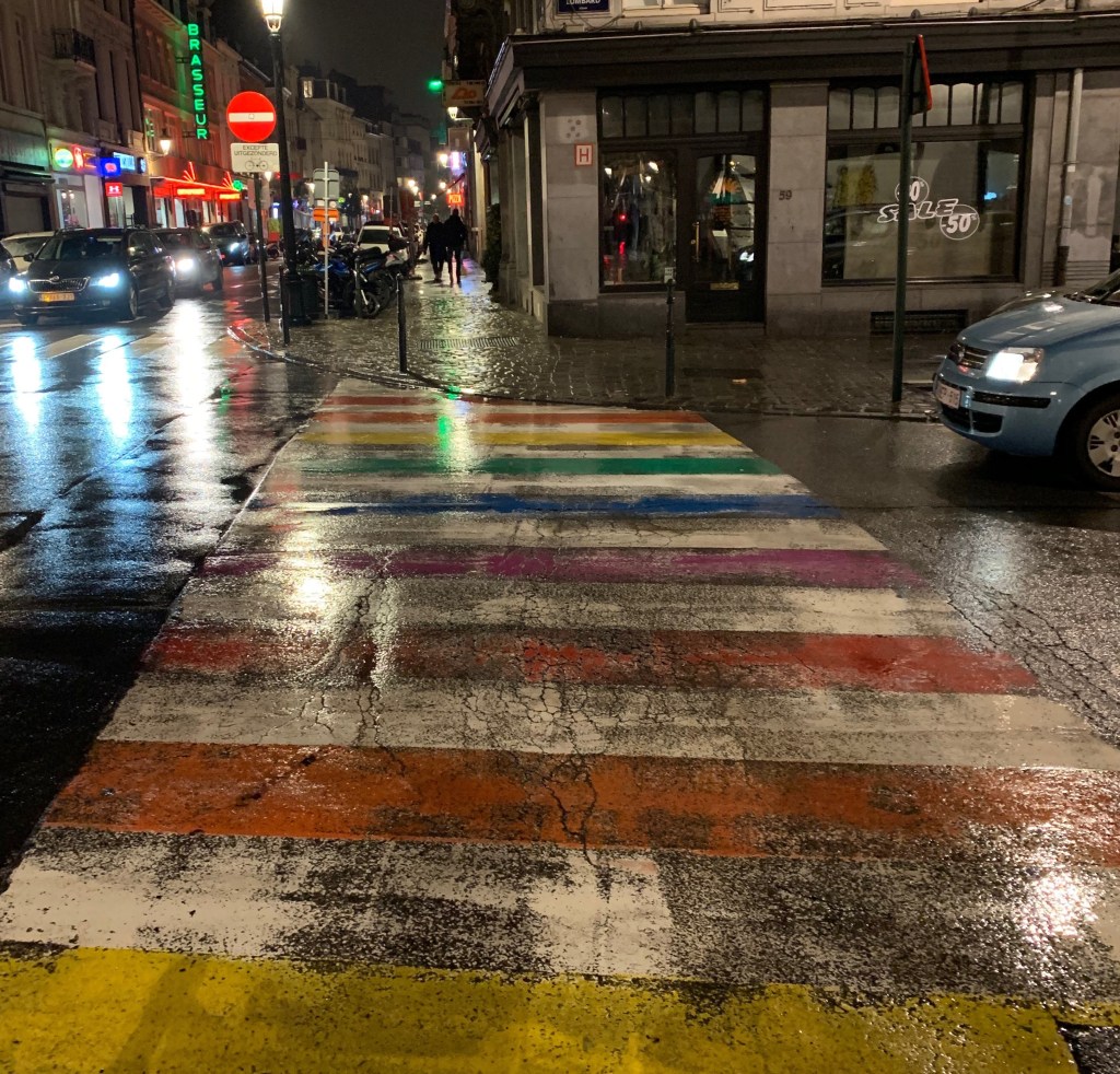 É a passadeira arco-íris do CDS&nbsp;Orgulho?