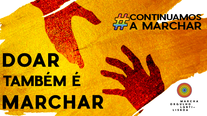 Marcha do Orgulho LGBTI+ de Lisboa lança campanha “Doar Também É&nbsp;Marchar!”
