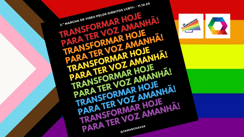 3.ª MARCHA DE VISEU PELOS DIREITOS&nbsp;LGBTI+