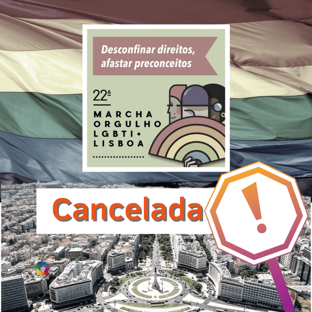 22ª Marcha do Orgulho LGBTI+ de Lisboa cancelada após parecer negativo da&nbsp;DGS