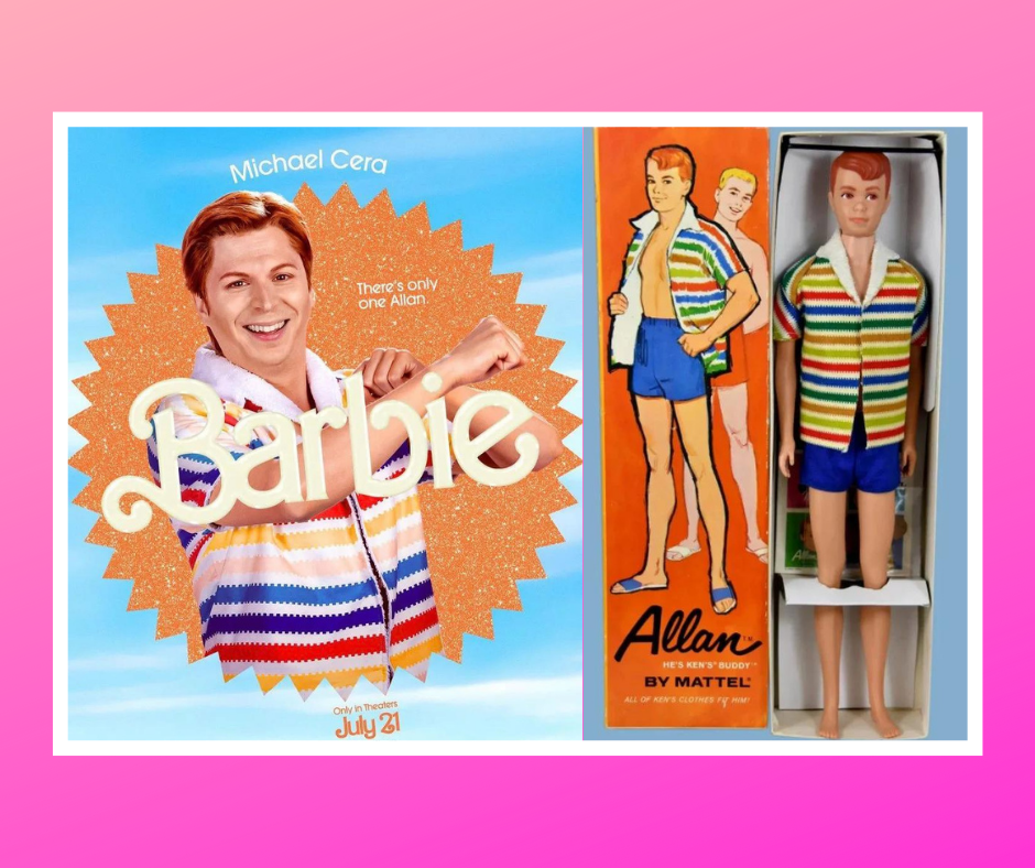 Allan, a história do amigo de Ken que só se sentia confortável junto da&nbsp;Barbie