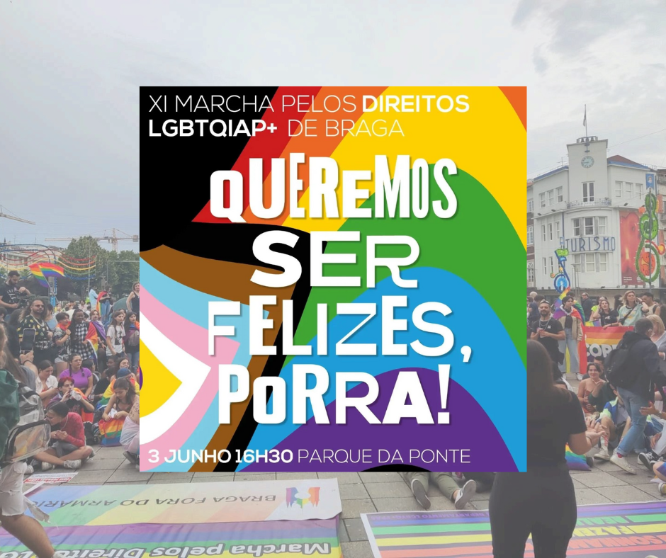 Braga: Marcha do Orgulho LGBTQIAP+ obrigada a limitar-se aos passeios da cidade por não comparência da PSP