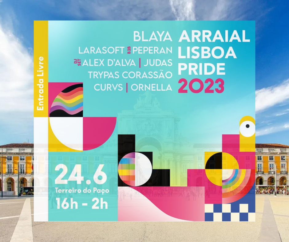 Arraial Lisboa Pride 2023 traz cartaz cheio de talento queer e promete "levar a praça abaixo"