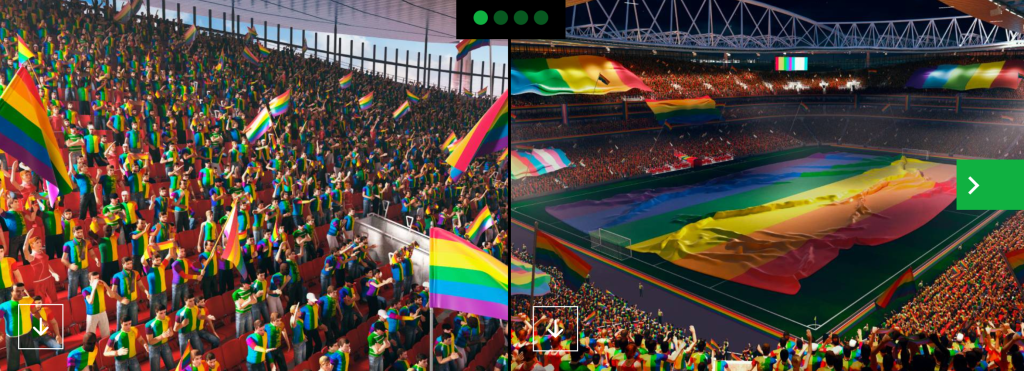 Qatar 2022 ILGA Portugal promove jogos de futebol online seguros para pessoas LGBTQIA estádios