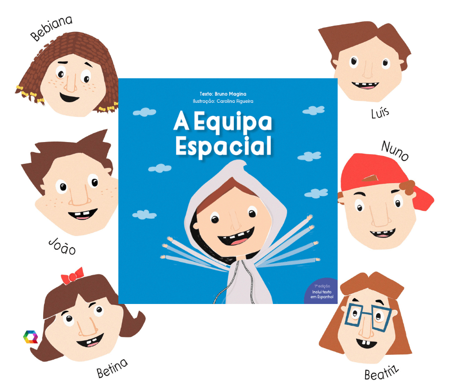 Bruno Magina lança livro ‘A Equipa Espacial’ para falar de bullying a&nbsp;crianças