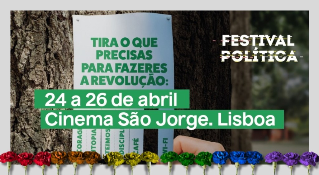 Festival Política volta a Lisboa com 25 atividades gratuitas e foco nos direitos humanos e LGBTQ+