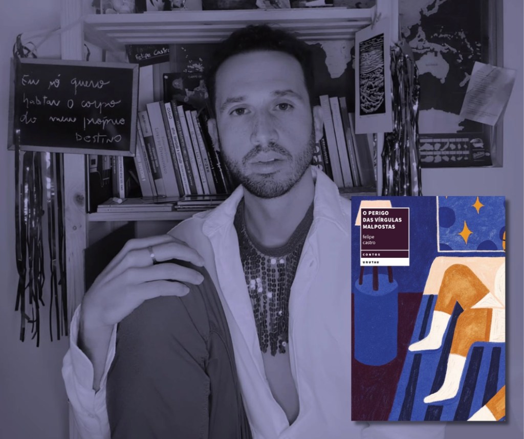 Felipe Castro apresenta livro “O perigo das vírgulas malpostas” no Centro&nbsp;LGBTI+