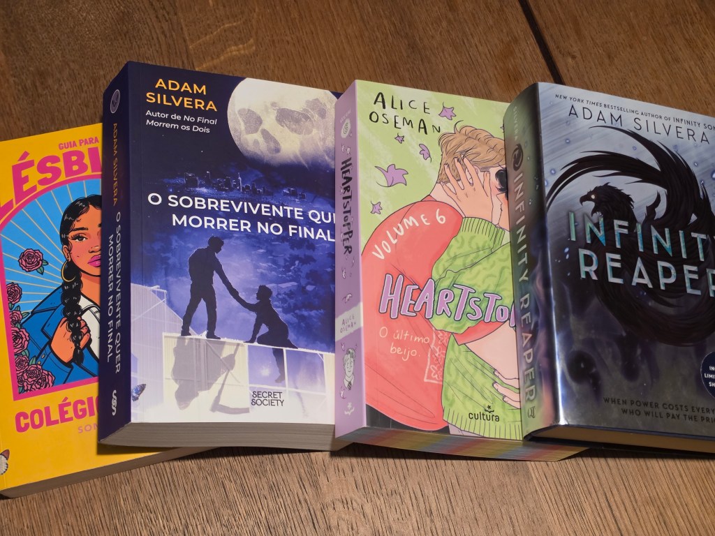 O aconchego que encontrei com Adam Silvera, Sonido Reyes e Alice&nbsp;Oseman